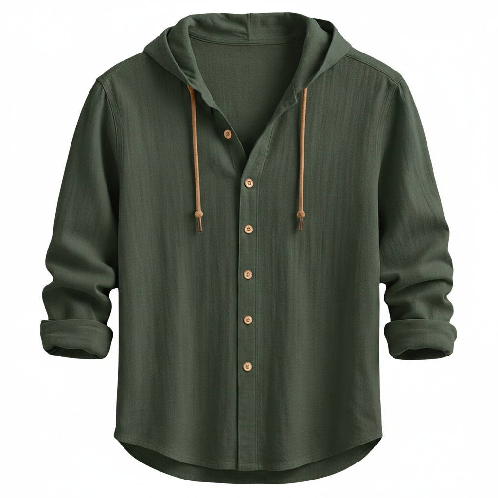 VELOMI PARIS™ | CHEMISE DE LUXE AVEC CAPUCHE