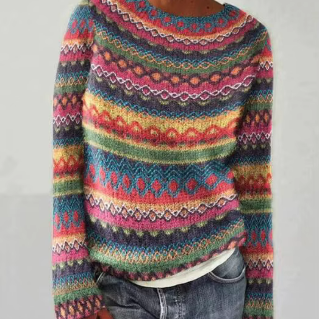 Giulia – Pull confortable - arc-en-ciel 3