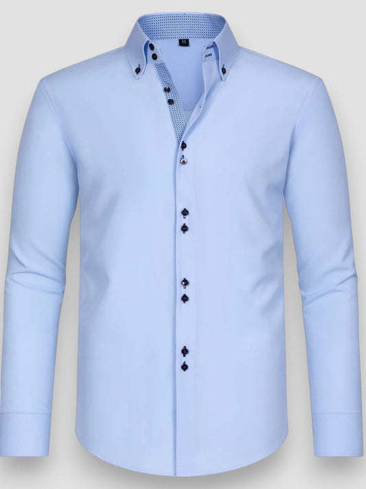 Michel™ | Chemise Soignée à Boutonnage