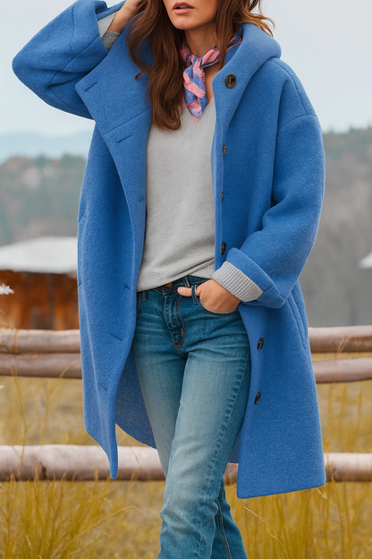 Freja – manteau du quotidien, mi-long et douillet