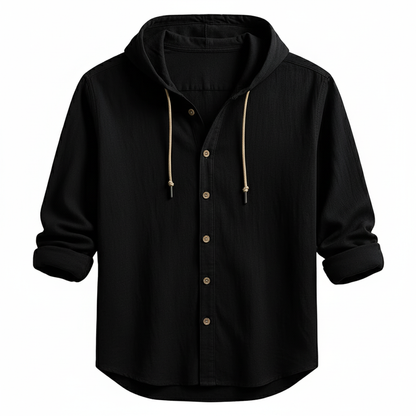 VELOMI PARIS™ | CHEMISE DE LUXE AVEC CAPUCHE