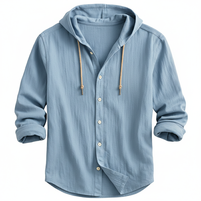 VELOMI PARIS™ | CHEMISE DE LUXE AVEC CAPUCHE