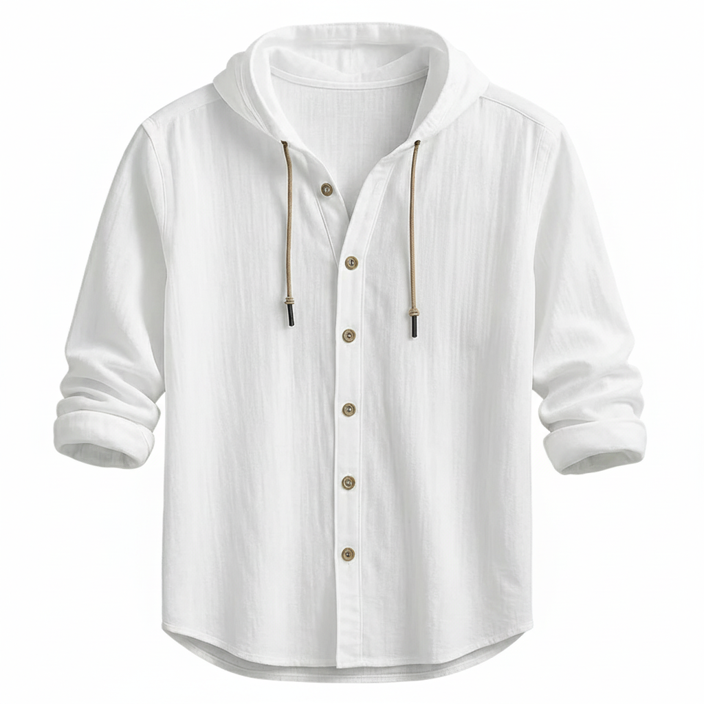 VELOMI PARIS™ | CHEMISE DE LUXE AVEC CAPUCHE