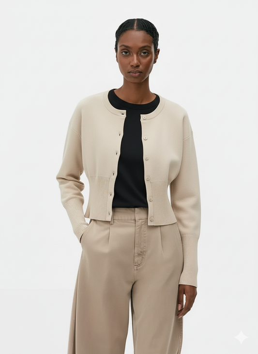Emma™ | Cardigan Tricot Automne