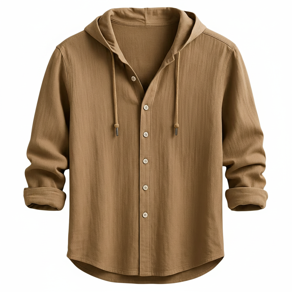 VELOMI PARIS™ | CHEMISE DE LUXE AVEC CAPUCHE