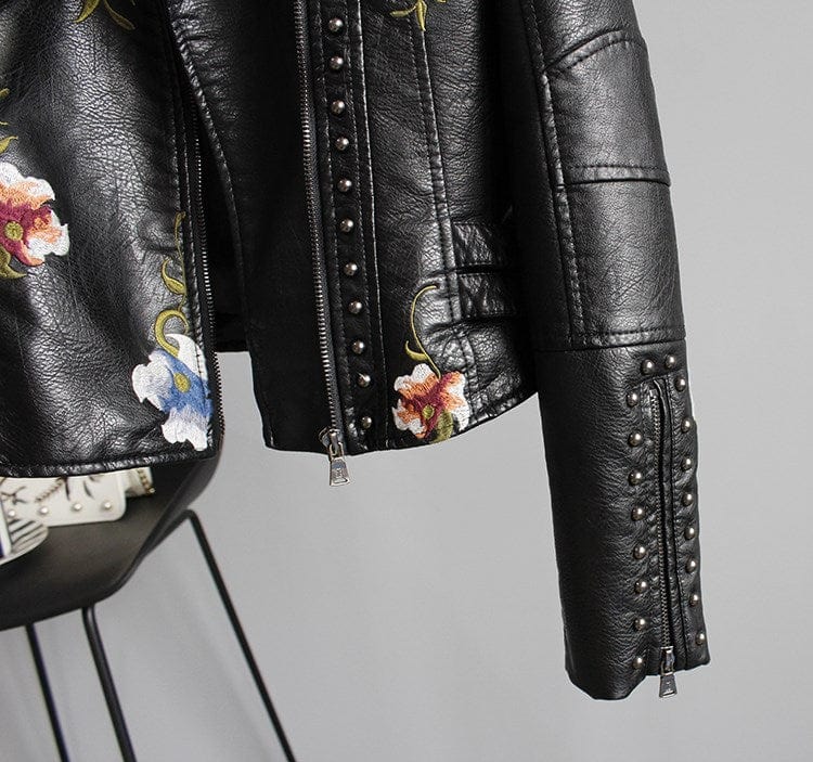 Livia™ | Veste avec broderie florale rétro