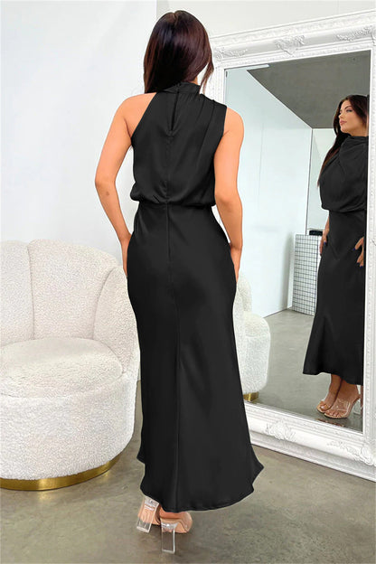 Valeria™ | Robe Longue avec Col Halter