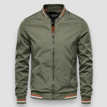 Pascal™ | Veste Bomber Élégante à Rayures