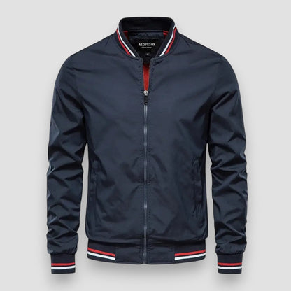 Pascal™ | Veste Bomber Élégante à Rayures