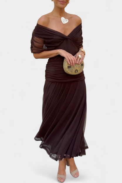 Lisa | Robe longue à imprimé floral