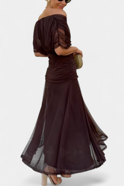 Lisa | Robe longue à imprimé floral