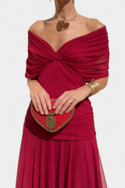 Lisa | Robe longue à imprimé floral