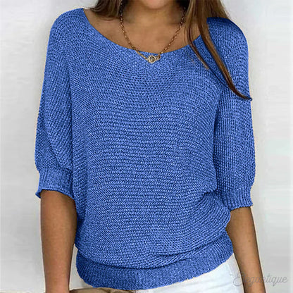 Fleur - Top tricoté décontracté