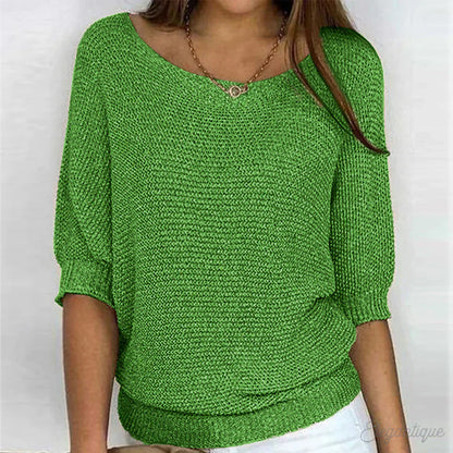 Fleur - Top tricoté décontracté